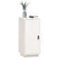 vidaXL Sideboard Weiß 34x40x75 cm Massivholz Kiefer vidaXL Sideboard Weiß 34x40x75 cm Massivholz Kiefer