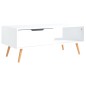 vidaXL Couchtisch Weiß 100x49,5x43 cm Holzwerkstoff vidaXL Couchtisch Weiß 100x49,5x43 cm Holzwerkstoff