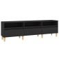 vidaXL TV-Schrank Schwarz 150x30x44,5 cm Holzwerkstoff vidaXL TV-Schrank Schwarz 150x30x44,5 cm Holzwerkstoff