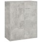 vidaXL Sideboard Betongrau 60x30x75 cm Holzwerkstoff vidaXL Sideboard Betongrau 60x30x75 cm Holzwerkstoff