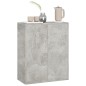 vidaXL Sideboard Betongrau 60x30x75 cm Holzwerkstoff vidaXL Sideboard Betongrau 60x30x75 cm Holzwerkstoff