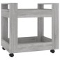 vidaXL Bürowagen Grau Sonoma 60x45x60 cm Holzwerkstoff vidaXL Bürowagen Grau Sonoma 60x45x60 cm Holzwerkstoff