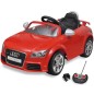 vidaXL Aufsitzauto für Kinder Audi TT RS mit Fernsteuerung Rot vidaXL Aufsitzauto für Kinder Audi TT RS mit Fernsteuerung Rot