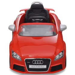 vidaXL Aufsitzauto für Kinder Audi TT RS mit Fernsteuerung Rot