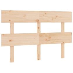 vidaXL Kopfteil 124x3x81 cm Massivholz Kiefer