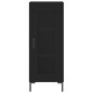 vidaXL Sideboard Schwarz 34,5x34x90 cm Holzwerkstoff vidaXL Sideboard Schwarz 34,5x34x90 cm Holzwerkstoff