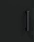 vidaXL Sideboard Schwarz 34,5x34x90 cm Holzwerkstoff vidaXL Sideboard Schwarz 34,5x34x90 cm Holzwerkstoff