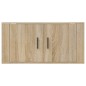 vidaXL TV-Wandschrank Sonoma-Eiche 80x34,5x40 cm vidaXL TV-Wandschrank Sonoma-Eiche 80x34,5x40 cm