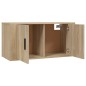 vidaXL TV-Wandschrank Sonoma-Eiche 80x34,5x40 cm vidaXL TV-Wandschrank Sonoma-Eiche 80x34,5x40 cm