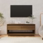 vidaXL TV-Schrank Eiche Braun 102x41x44 cm Holzwerkstoff vidaXL TV-Schrank Eiche Braun 102x41x44 cm Holzwerkstoff