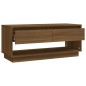 vidaXL TV-Schrank Eiche Braun 102x41x44 cm Holzwerkstoff vidaXL TV-Schrank Eiche Braun 102x41x44 cm Holzwerkstoff