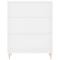 vidaXL Bücherregal Weiß 69,5x32,5x90 cm Holzwerkstoff vidaXL Bücherregal Weiß 69,5x32,5x90 cm Holzwerkstoff