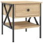 vidaXL Nachttische 2 Stk. Sonoma-Eiche 40x42x45 cm Holzwerkstoff vidaXL Nachttische 2 Stk. Sonoma-Eiche 40x42x45 cm Holzwerkstoff
