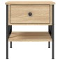 vidaXL Nachttische 2 Stk. Sonoma-Eiche 40x42x45 cm Holzwerkstoff vidaXL Nachttische 2 Stk. Sonoma-Eiche 40x42x45 cm Holzwerkstoff