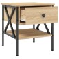 vidaXL Nachttische 2 Stk. Sonoma-Eiche 40x42x45 cm Holzwerkstoff vidaXL Nachttische 2 Stk. Sonoma-Eiche 40x42x45 cm Holzwerkstoff
