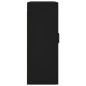 vidaXL Wandschrank Schwarz 69,5x34x90 cm vidaXL Wandschrank Schwarz 69,5x34x90 cm