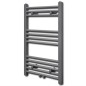 Handtuchheizkörper Warmwasser Gerade Grau 500x764 mm Handtuchheizkörper Warmwasser Gerade Grau 500x764 mm