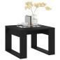 vidaXL Beistelltisch Schwarz 50x50x35 cm Holzwerkstoff vidaXL Beistelltisch Schwarz 50x50x35 cm Holzwerkstoff