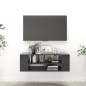 vidaXL TV-Wandschrank Grau 102x35x35 cm Holzwerkstoff vidaXL TV-Wandschrank Grau 102x35x35 cm Holzwerkstoff