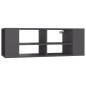 vidaXL TV-Wandschrank Grau 102x35x35 cm Holzwerkstoff vidaXL TV-Wandschrank Grau 102x35x35 cm Holzwerkstoff