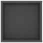vidaXL TV-Wandschrank Grau 102x35x35 cm Holzwerkstoff vidaXL TV-Wandschrank Grau 102x35x35 cm Holzwerkstoff