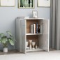 vidaXL Sideboard Hochglanz-Weiß 60x30x75 cm Holzwerkstoff vidaXL Sideboard Hochglanz-Weiß 60x30x75 cm Holzwerkstoff