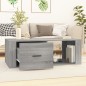 vidaXL Couchtisch Grau Sonoma 100x50,5x35 cm Holzwerkstoff vidaXL Couchtisch Grau Sonoma 100x50,5x35 cm Holzwerkstoff
