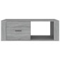 vidaXL Couchtisch Grau Sonoma 100x50,5x35 cm Holzwerkstoff vidaXL Couchtisch Grau Sonoma 100x50,5x35 cm Holzwerkstoff