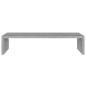 vidaXL Monitorständer Grau Sonoma 60x23,5x12 cm Holzwerkstoff vidaXL Monitorständer Grau Sonoma 60x23,5x12 cm Holzwerkstoff