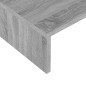vidaXL Monitorständer Grau Sonoma 60x23,5x12 cm Holzwerkstoff vidaXL Monitorständer Grau Sonoma 60x23,5x12 cm Holzwerkstoff