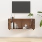 vidaXL TV-Wandschrank Räuchereiche 100x34,5x40 cm vidaXL TV-Wandschrank Räuchereiche 100x34,5x40 cm