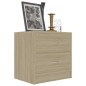 vidaXL Nachttische 2 Stk. Sonoma-Eiche 40x30x40 cm Holzwerkstoff vidaXL Nachttische 2 Stk. Sonoma-Eiche 40x30x40 cm Holzwerkstoff
