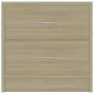 vidaXL Nachttische 2 Stk. Sonoma-Eiche 40x30x40 cm Holzwerkstoff vidaXL Nachttische 2 Stk. Sonoma-Eiche 40x30x40 cm Holzwerkstoff