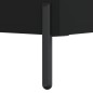 vidaXL Sideboard Schwarz 34,5x34x90 cm Holzwerkstoff vidaXL Sideboard Schwarz 34,5x34x90 cm Holzwerkstoff