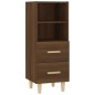 vidaXL Sideboard Braun Eichen-Optik 34,5x34x90 cm Holzwerkstoff vidaXL Sideboard Braun Eichen-Optik 34,5x34x90 cm Holzwerkstoff
