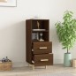 vidaXL Sideboard Braun Eichen-Optik 34,5x34x90 cm Holzwerkstoff vidaXL Sideboard Braun Eichen-Optik 34,5x34x90 cm Holzwerkstoff