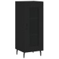 vidaXL Sideboard Schwarz 34,5x34x90 cm Holzwerkstoff vidaXL Sideboard Schwarz 34,5x34x90 cm Holzwerkstoff
