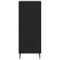 vidaXL Sideboard Schwarz 34,5x34x90 cm Holzwerkstoff vidaXL Sideboard Schwarz 34,5x34x90 cm Holzwerkstoff