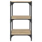 vidaXL Bücherregal Sonoma-Eiche 40x33x70,5 cm Holzwerkstoff und Stahl vidaXL Bücherregal Sonoma-Eiche 40x33x70,5 cm Holzwerkstoff und Stahl