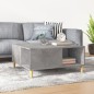 vidaXL Couchtisch Betongrau 80x80x36,5 cm Holzwerkstoff vidaXL Couchtisch Betongrau 80x80x36,5 cm Holzwerkstoff