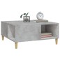 vidaXL Couchtisch Betongrau 80x80x36,5 cm Holzwerkstoff vidaXL Couchtisch Betongrau 80x80x36,5 cm Holzwerkstoff