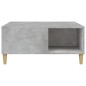 vidaXL Couchtisch Betongrau 80x80x36,5 cm Holzwerkstoff vidaXL Couchtisch Betongrau 80x80x36,5 cm Holzwerkstoff