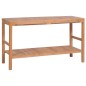 vidaXL Waschtischunterschrank Massivholz Teak 132x45x75 cm vidaXL Waschtischunterschrank Massivholz Teak 132x45x75 cm