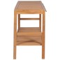 vidaXL Waschtischunterschrank Massivholz Teak 132x45x75 cm vidaXL Waschtischunterschrank Massivholz Teak 132x45x75 cm