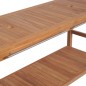 vidaXL Waschtischunterschrank Massivholz Teak 132x45x75 cm vidaXL Waschtischunterschrank Massivholz Teak 132x45x75 cm