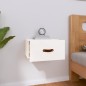 vidaXL Wand-Nachttisch Weiß 40x29,5x22 cm vidaXL Wand-Nachttisch Weiß 40x29,5x22 cm
