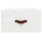vidaXL Wand-Nachttisch Weiß 40x29,5x22 cm vidaXL Wand-Nachttisch Weiß 40x29,5x22 cm
