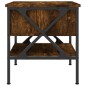 vidaXL Nachttisch Räuchereiche 40x42x45 cm Holzwerkstoff vidaXL Nachttisch Räuchereiche 40x42x45 cm Holzwerkstoff