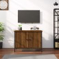 vidaXL TV-Schrank mit Türen Braun Eiche 60x35x45 cm Holzwerkstoff vidaXL TV-Schrank mit Türen Braun Eiche 60x35x45 cm Holzwerkstoff