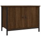vidaXL TV-Schrank mit Türen Braun Eiche 60x35x45 cm Holzwerkstoff vidaXL TV-Schrank mit Türen Braun Eiche 60x35x45 cm Holzwerkstoff